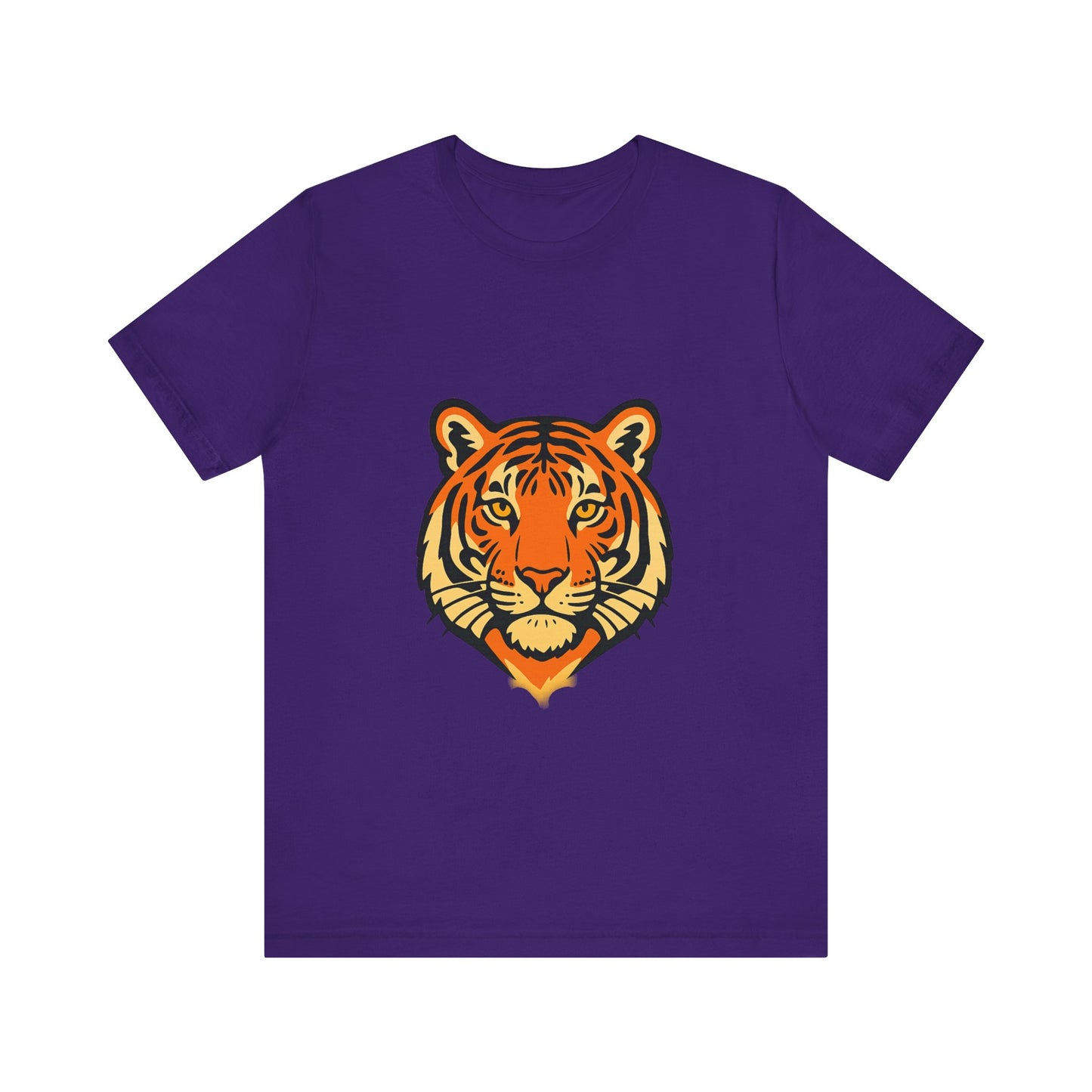 Majestic Tiger Short Sleeve Tee - Perfect for Nature Lovers, Wildlife Enthusiasts, Gift for Birthdays, Casual Wear, Animal Lovers