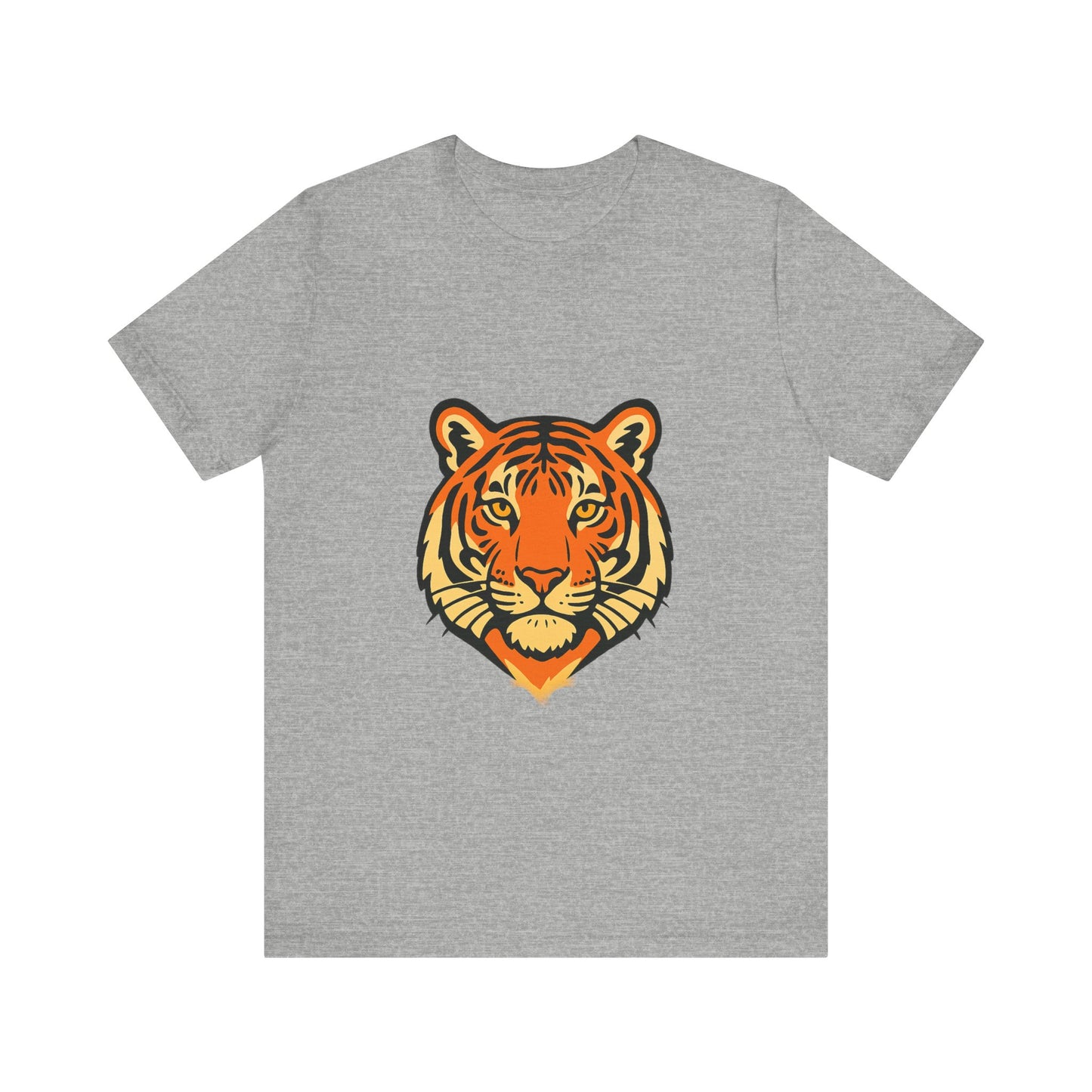 Majestic Tiger Short Sleeve Tee - Perfect for Nature Lovers, Wildlife Enthusiasts, Gift for Birthdays, Casual Wear, Animal Lovers