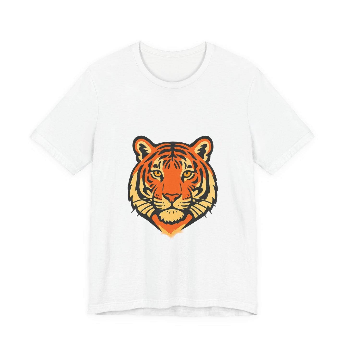 Majestic Tiger Short Sleeve Tee - Perfect for Nature Lovers, Wildlife Enthusiasts, Gift for Birthdays, Casual Wear, Animal Lovers