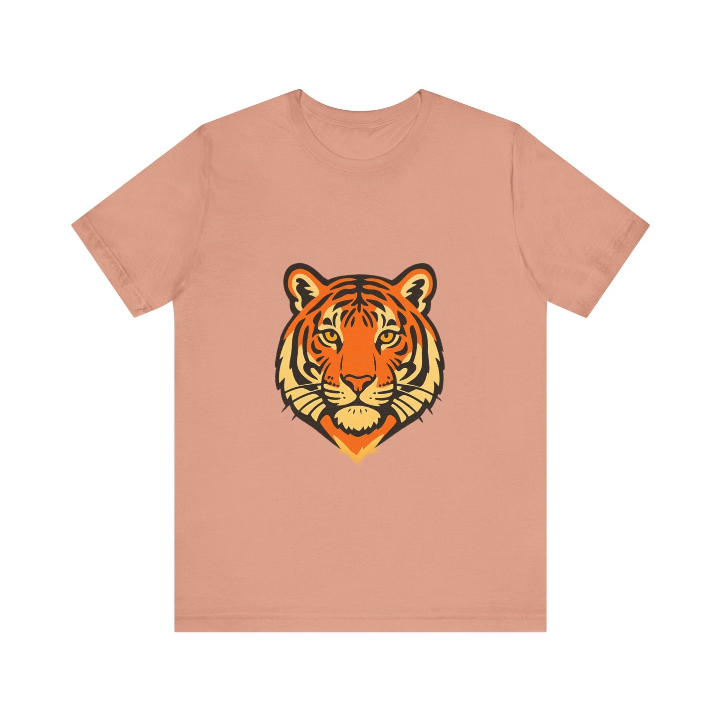Majestic Tiger Short Sleeve Tee - Perfect for Nature Lovers, Wildlife Enthusiasts, Gift for Birthdays, Casual Wear, Animal Lovers