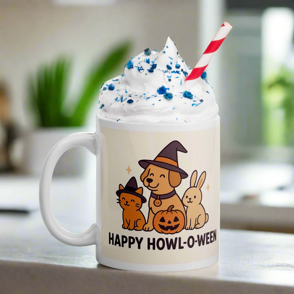 Glossy mug for Halloween