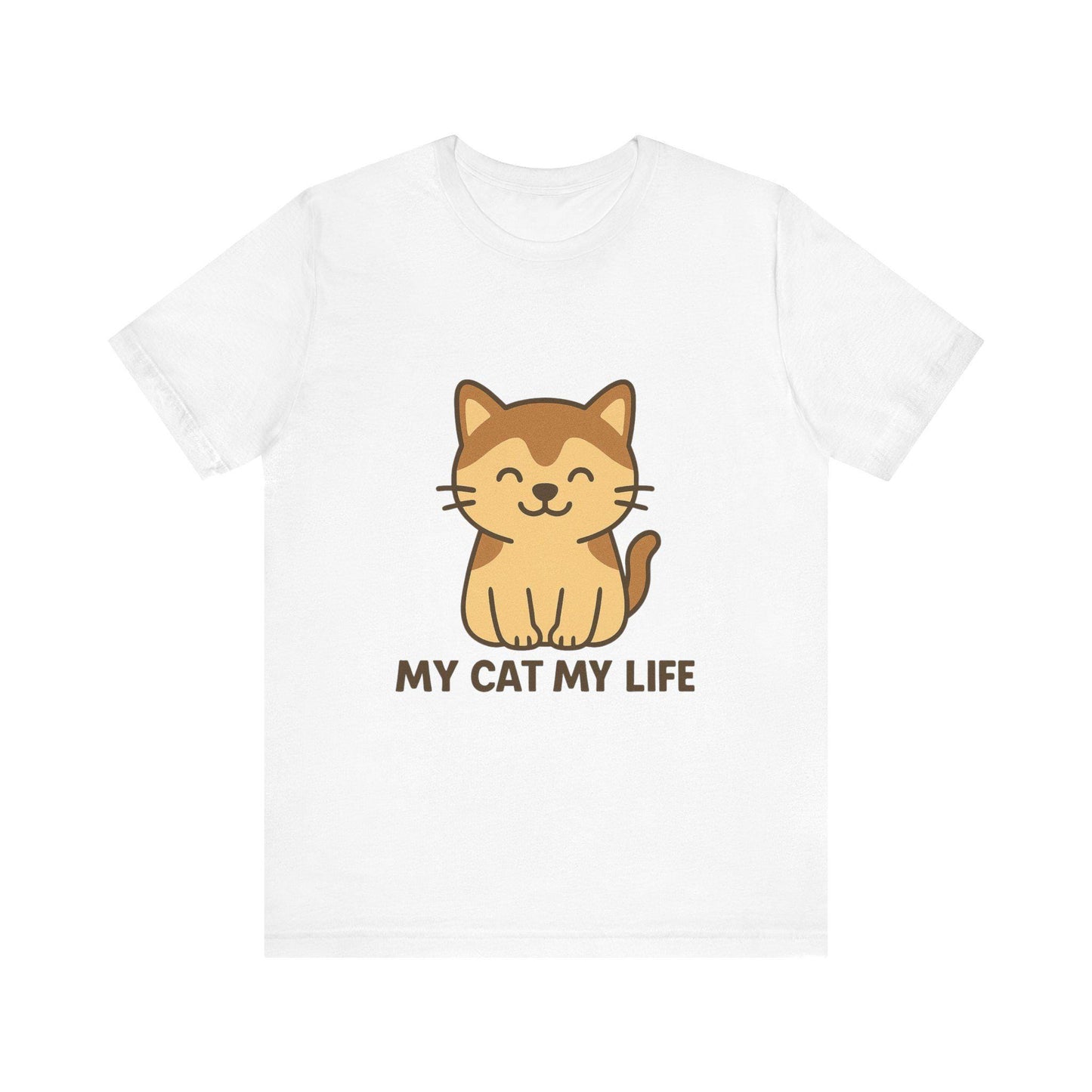 Cat Lover T-Shirt: Unisex Airlume Cotton Tee