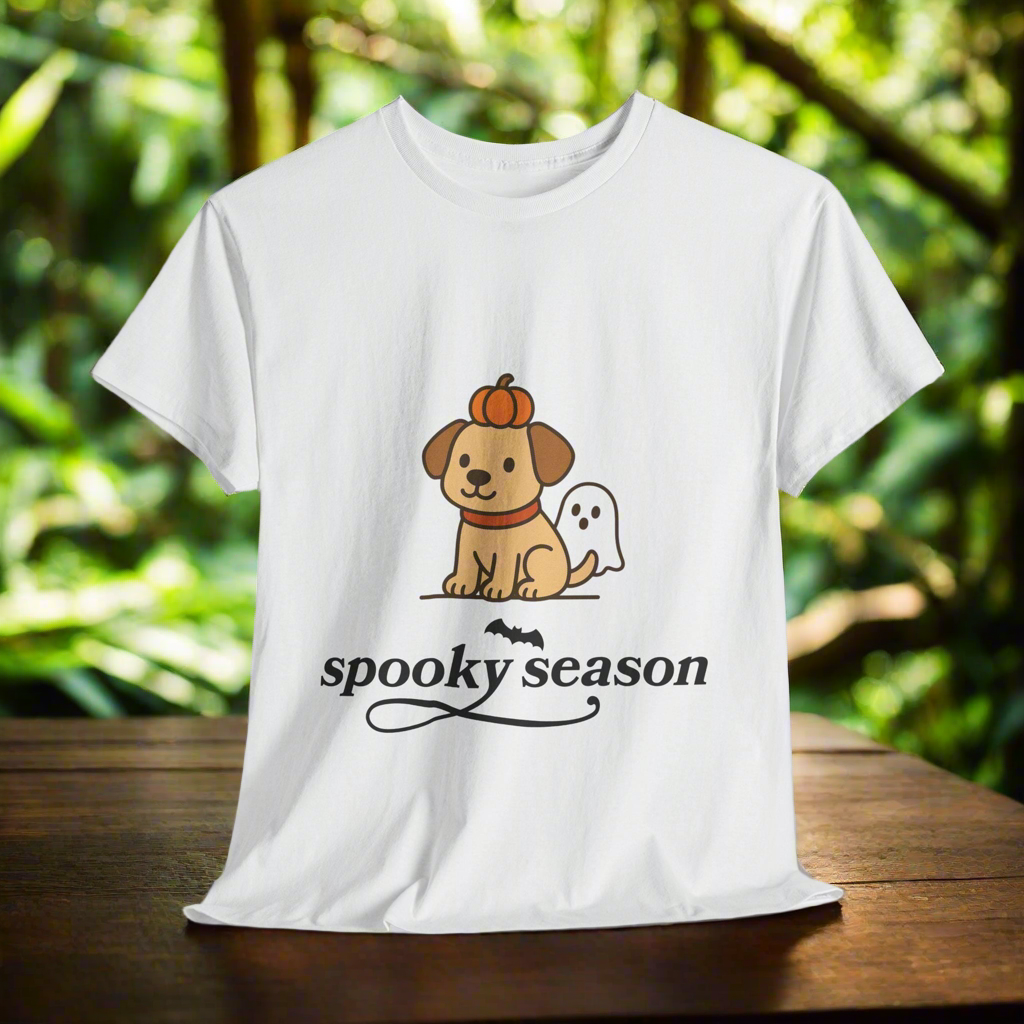 Unisex Heavy Cotton Tee for Halloween
