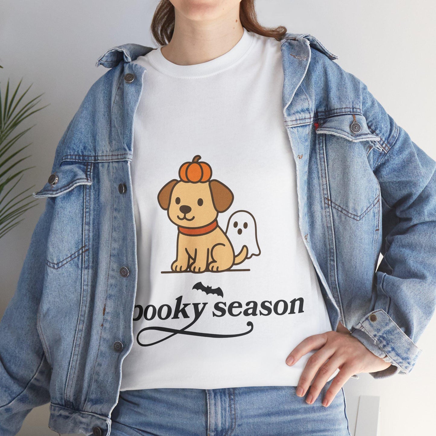 Unisex Heavy Cotton Tee for Halloween