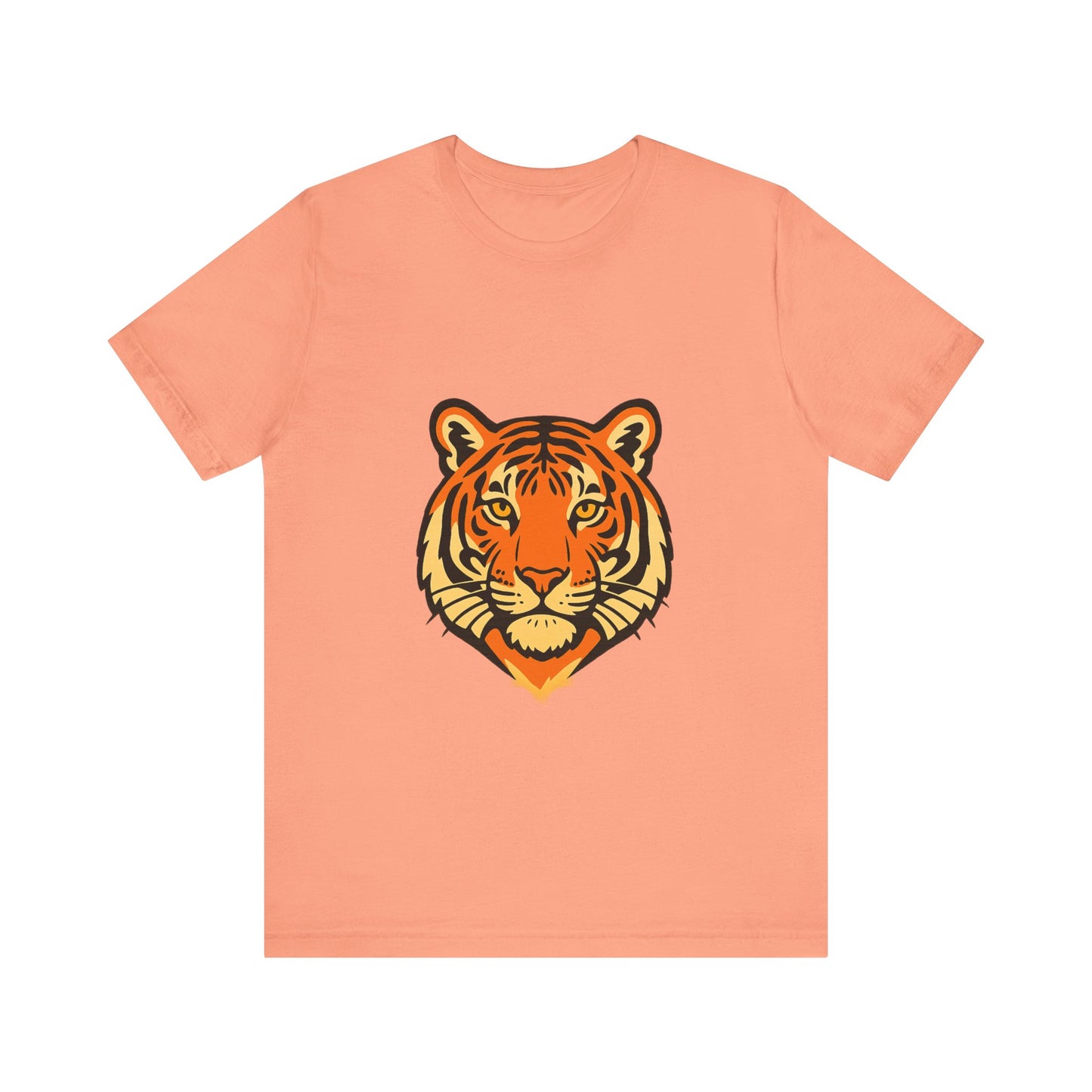 Majestic Tiger Short Sleeve Tee - Perfect for Nature Lovers, Wildlife Enthusiasts, Gift for Birthdays, Casual Wear, Animal Lovers