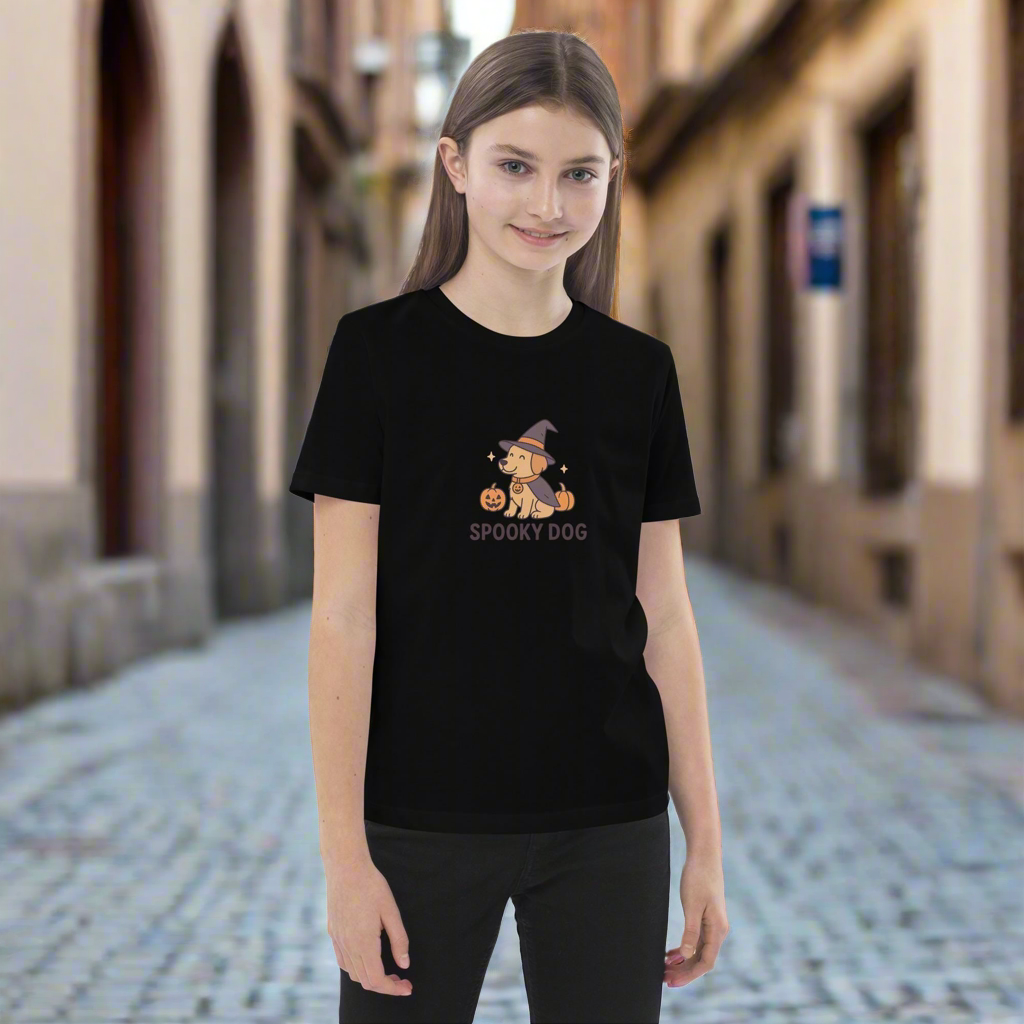 Organic cotton kids t-shirt for Halloween