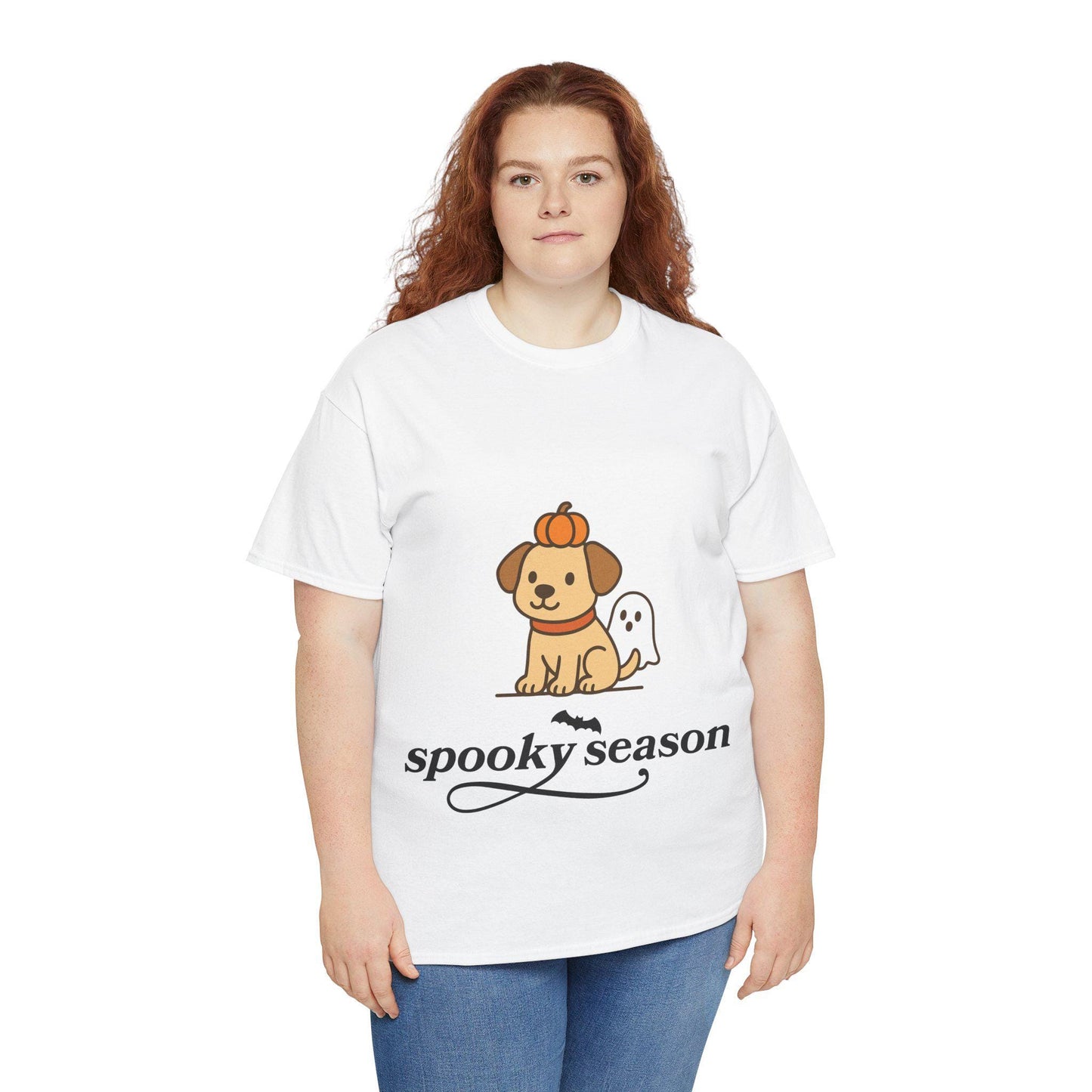 Unisex Heavy Cotton Tee for Halloween