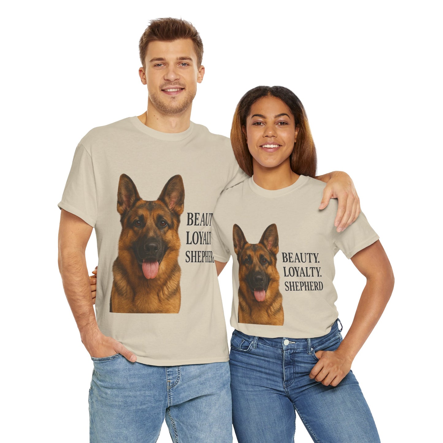 German Shepherd Love Unisex Tee - Beauty Loyalty Shepherd, Dog Lover Gift, Pet Owner Shirt, Animal Lover Apparel, Casual Wear, Gift [...]