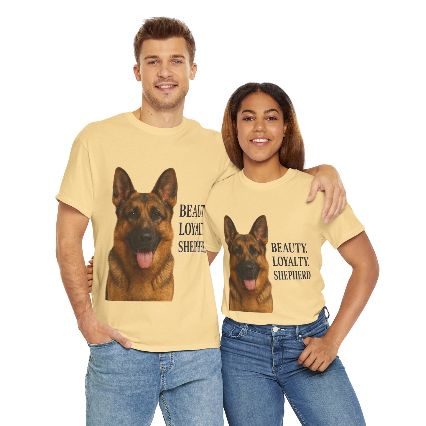 German Shepherd Love Unisex Tee - Beauty Loyalty Shepherd, Dog Lover Gift, Pet Owner Shirt, Animal Lover Apparel, Casual Wear, Gift [...]