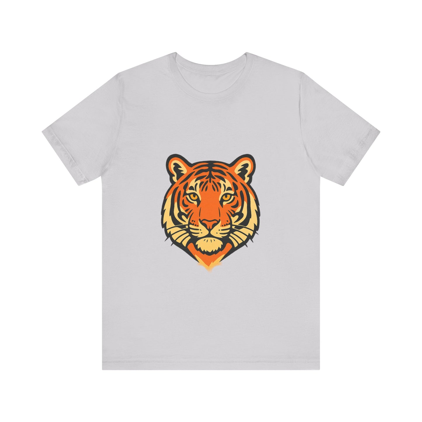 Majestic Tiger Short Sleeve Tee - Perfect for Nature Lovers, Wildlife Enthusiasts, Gift for Birthdays, Casual Wear, Animal Lovers