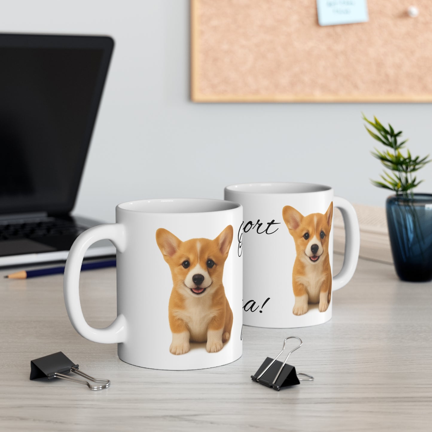 Humorous Dog Coffee Mug | Too Short for Drama | Corgi Lovers Gift | Funny Pet Owner Cup | Unique Ceramic Mugs | Dog Mom Gift