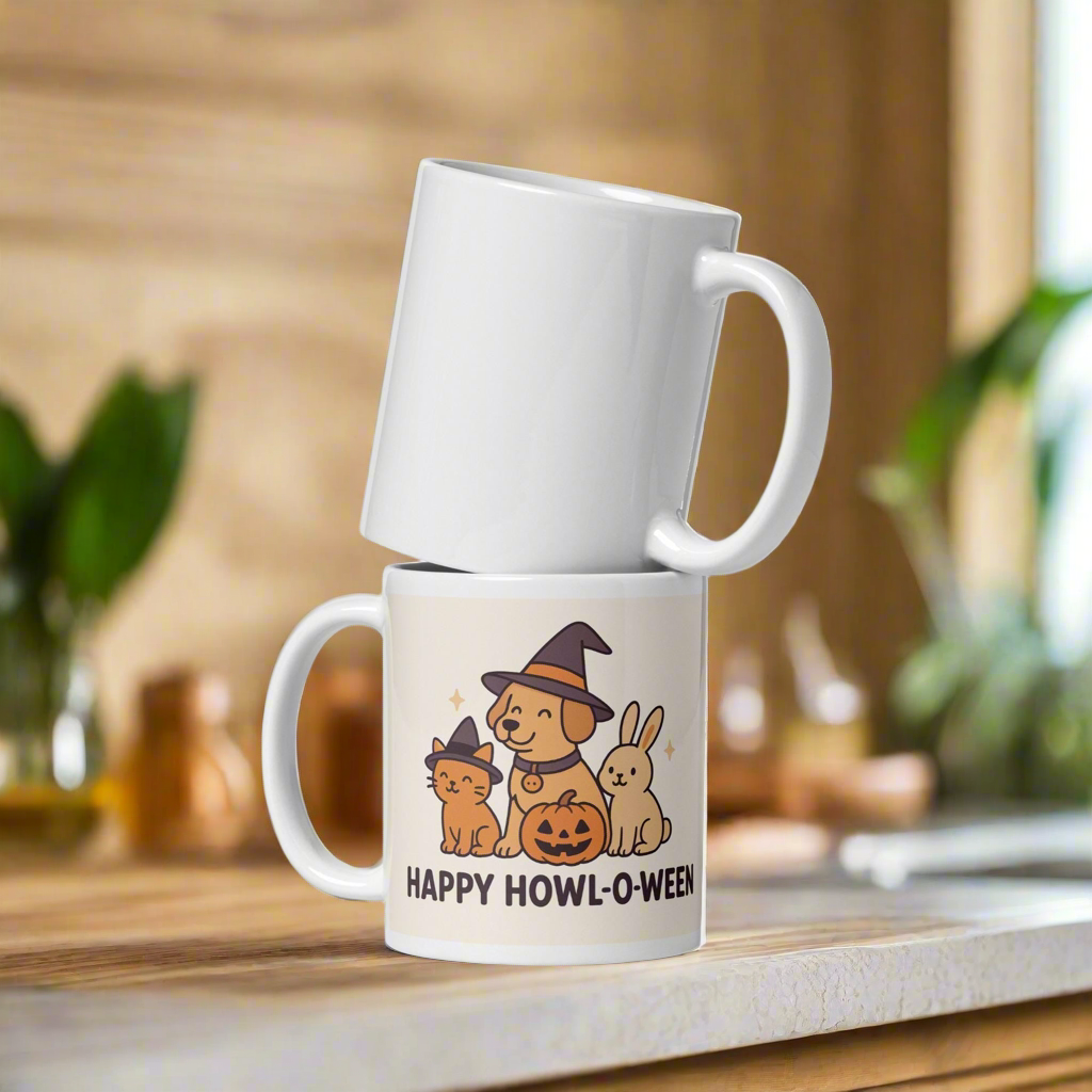 Glossy mug for Halloween