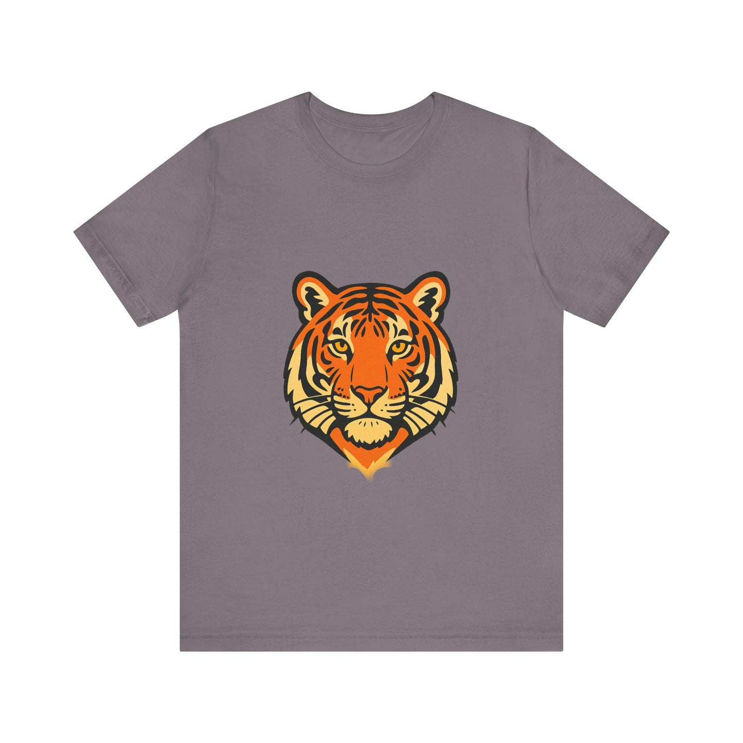 Majestic Tiger Short Sleeve Tee - Perfect for Nature Lovers, Wildlife Enthusiasts, Gift for Birthdays, Casual Wear, Animal Lovers