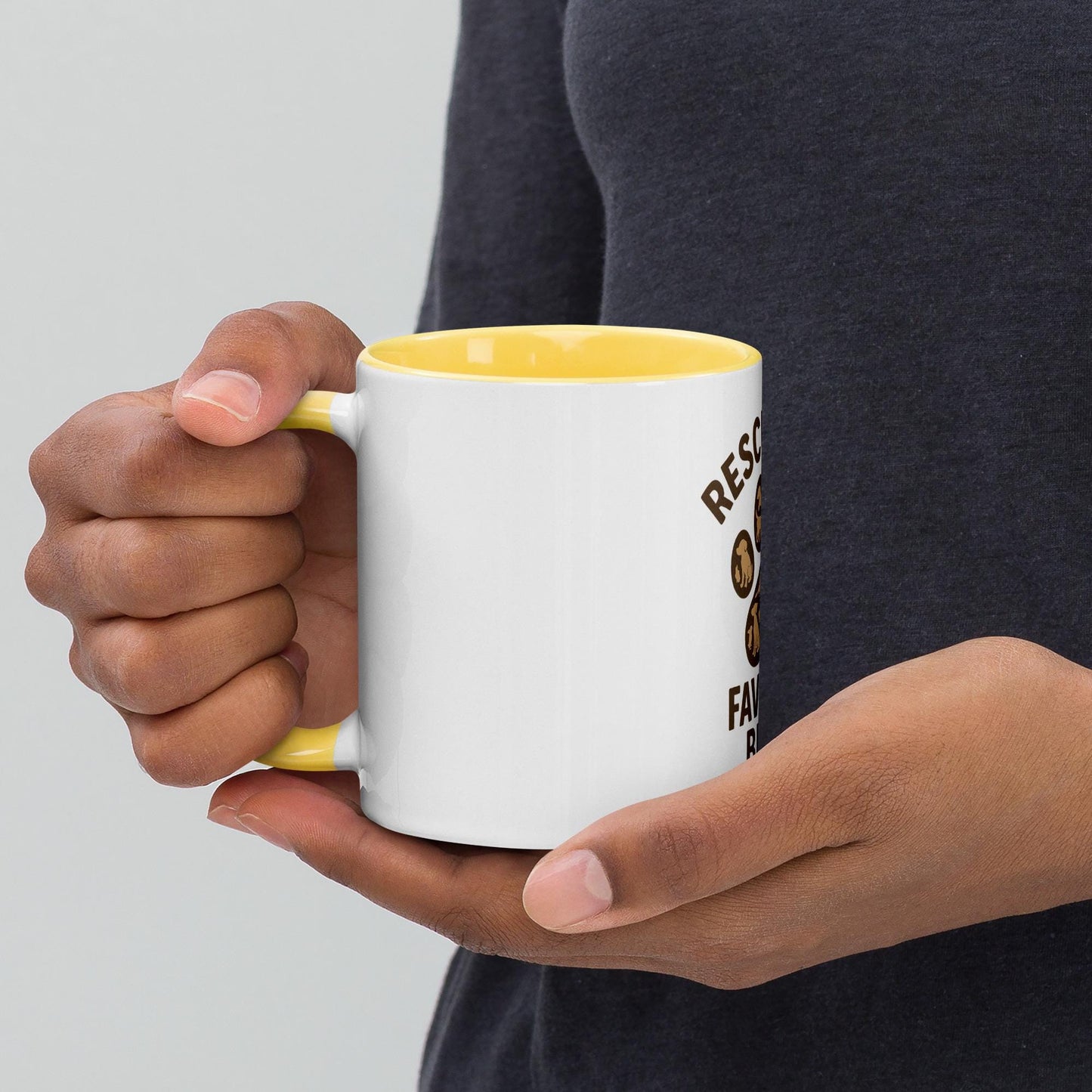 Mug with Color Inside for Pet Lovers