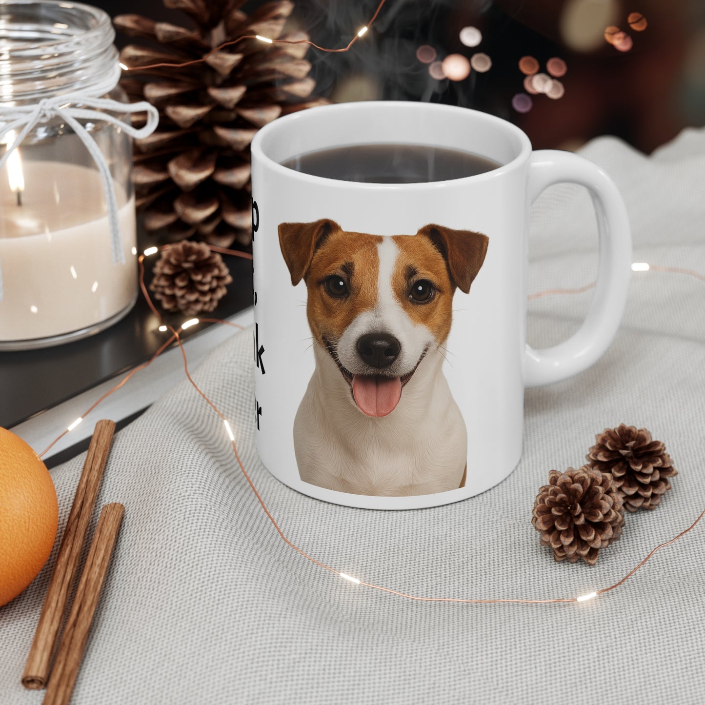 Adorable Dog Quote Coffee Mug | Perfect for Pet Lovers, Gifts for Dog Owners, Fun Home Decor, Coffee Lovers