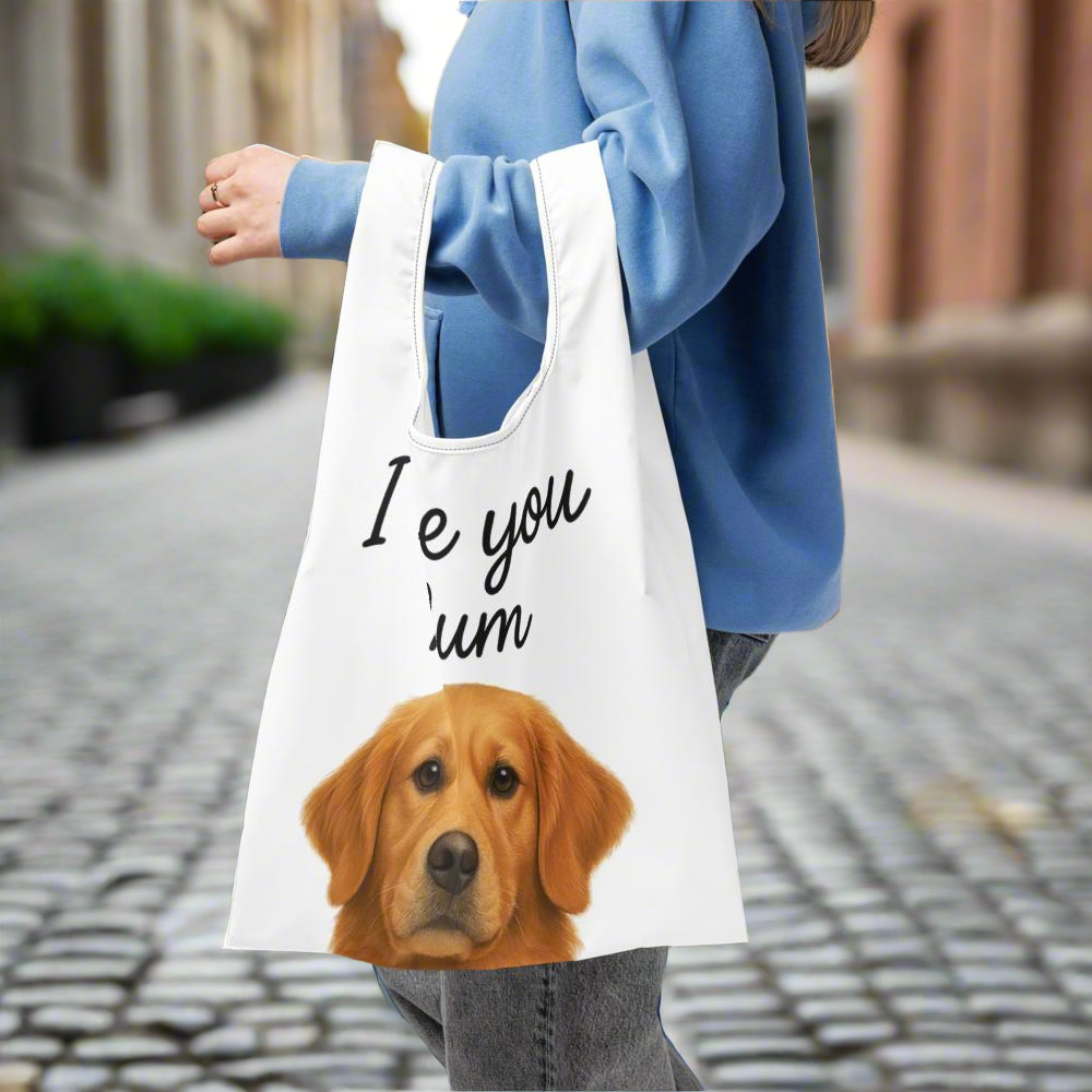 Shopping bag for dog lovers