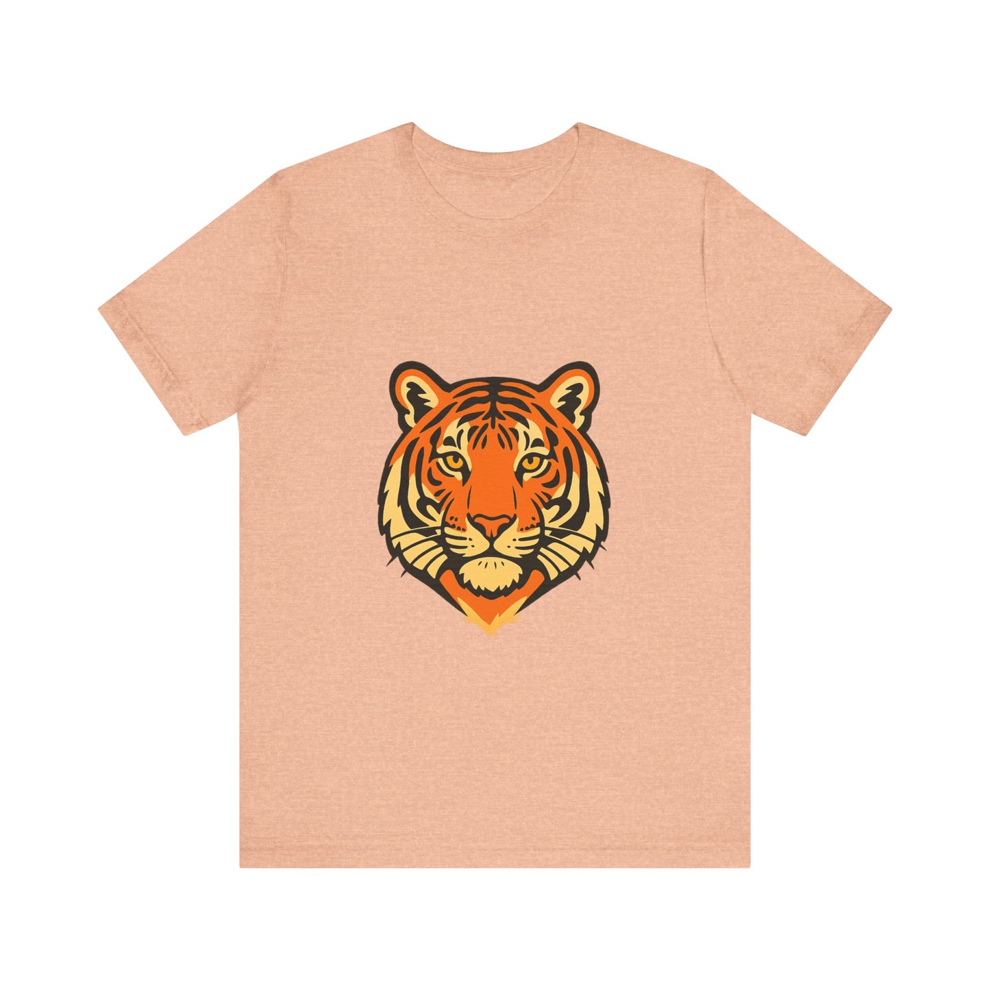 Majestic Tiger Short Sleeve Tee - Perfect for Nature Lovers, Wildlife Enthusiasts, Gift for Birthdays, Casual Wear, Animal Lovers