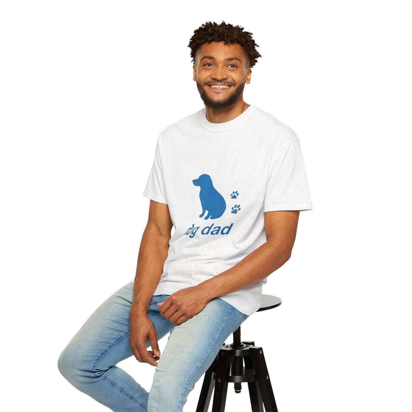Dog Dad T-Shirt, Comfortable Tee, Pet Lover Gift, Father's Day Shirt