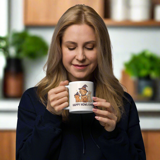 Glossy mug for Halloween