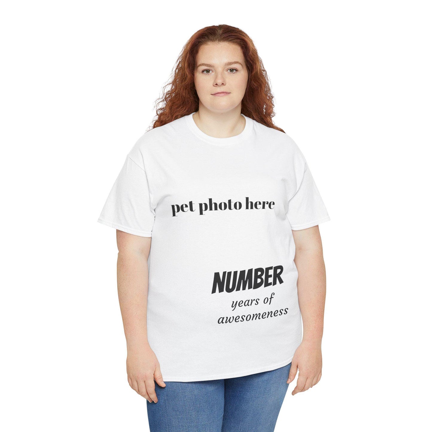 Personalized Birthday T-Shirt: Custom Age Celebration Tee
