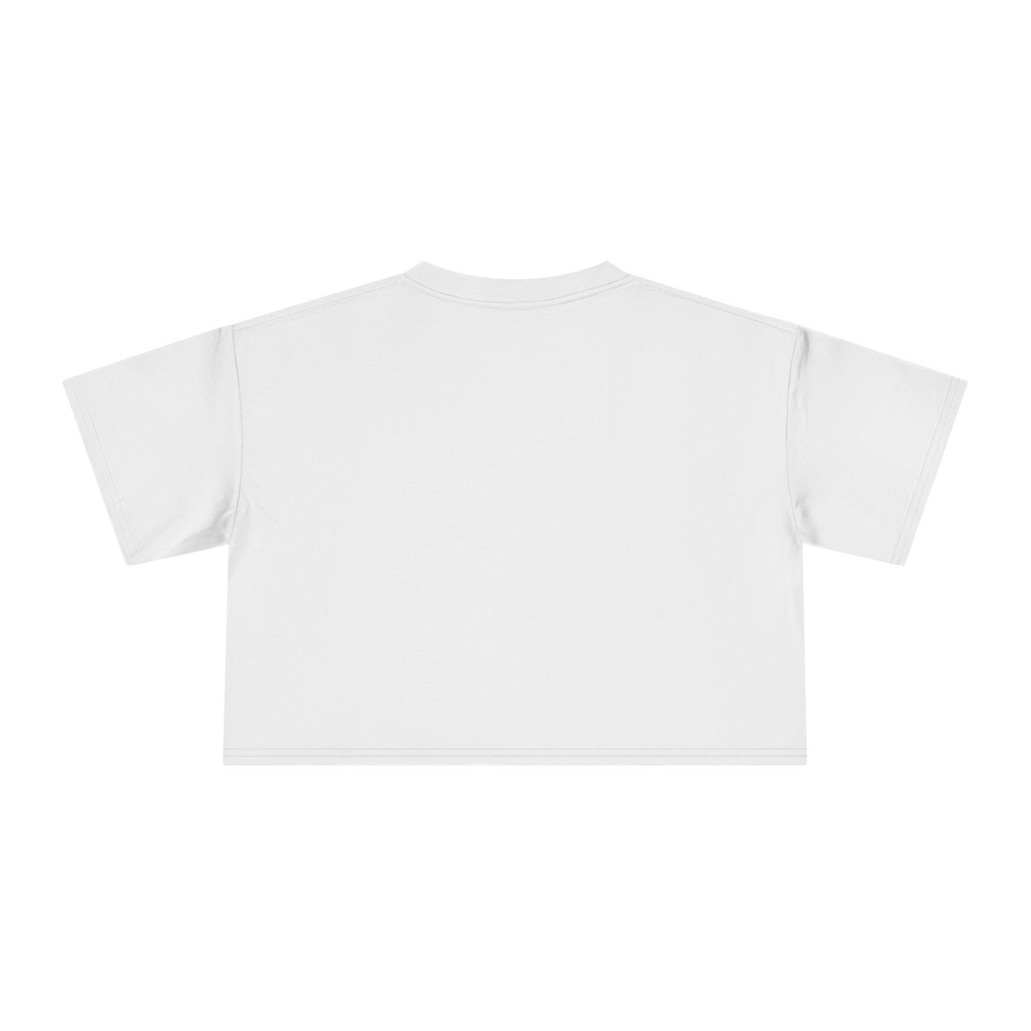 Colorful Animal Magic Crop Tee: Women's Graphic Cotton Top